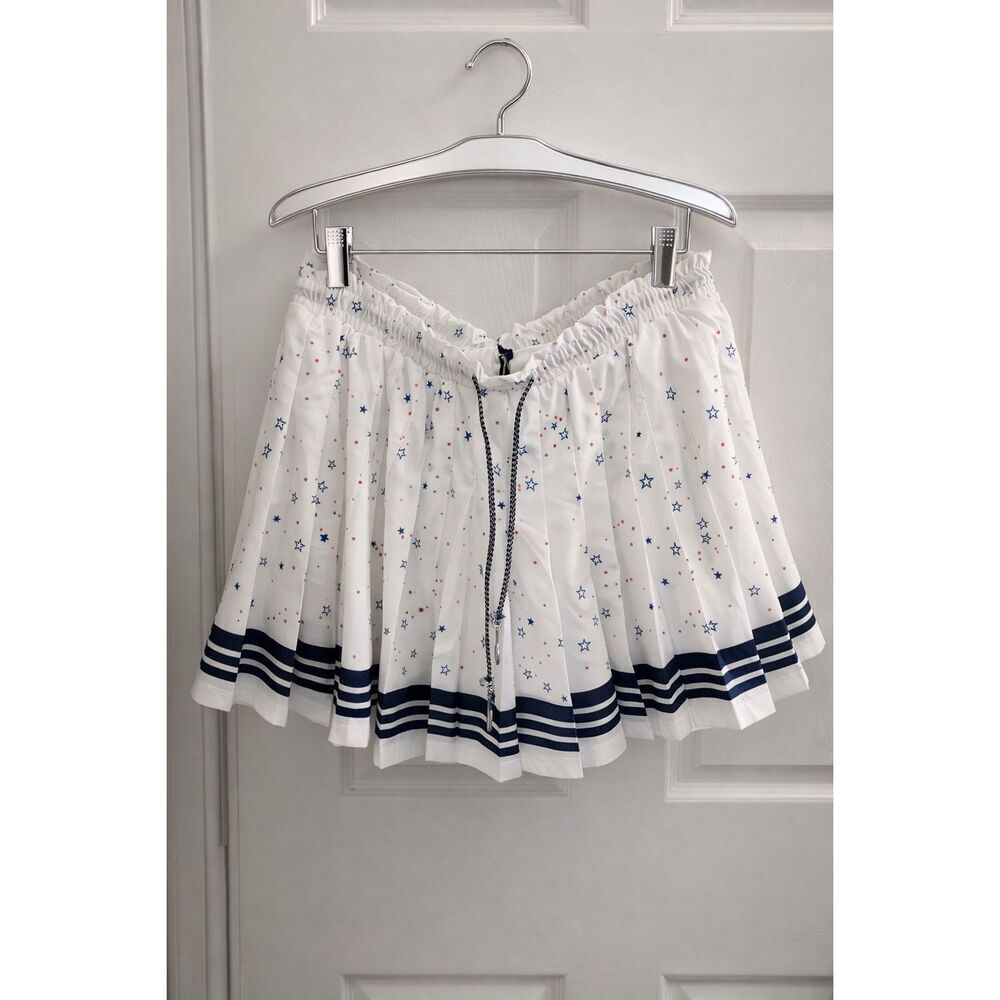 The Upside Stellarium Valetta Mini Skirt All Stars NWT Skort Size Large
